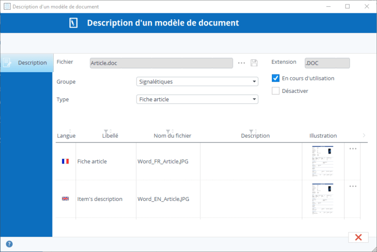 Modèles de document Office Word  Stock It Easy